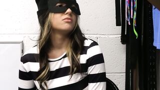 Latin Hotboxing Cop Catches Thieving Cutie, Gets Reward with Mami Slam and Teen Blow Bait
