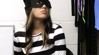 Latin Hotboxing Cop Catches Thieving Cutie, Gets Reward with Mami Slam and Teen Blow Bait