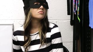 Latin Hotboxing Cop Catches Thieving Cutie, Gets Reward with Mami Slam and Teen Blow Bait