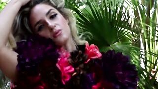 WILD STORM WARNING Insatiable Blonde Bombshell Gets Drenched  Naked in Scorching Outdoor Orgy!