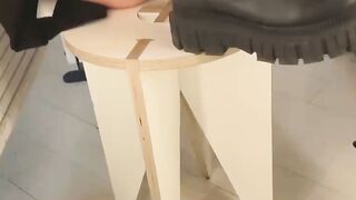 NAILED IN THE Fitting Room The Schoolgirl Expose