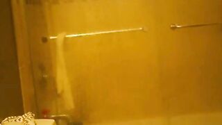 spying on my mature stepmom in the shower (asian)