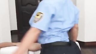 creampie curvy officer julie cash gets naughty with chris