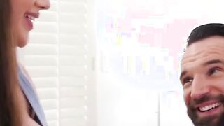 Busty Babe Alyx Star Loses A Card Game And Fulfills Alex’ Wishes