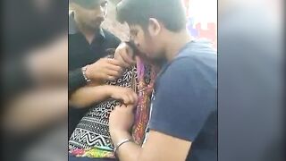 Desi Indian threesome outdoor sex more video join our telegram channel @desiweb2023