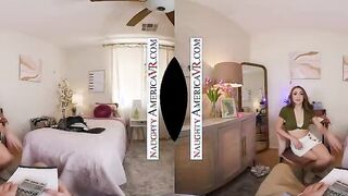 Tutoring session with your friend's daughter, Penelope Kay, turns erotic real quick