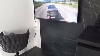 Gaming Like a Porn Star Hot Girl Gets Banged While Playing!