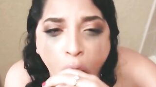 WETTEST PUSSY ON THE PLANET! Breathtaking NATURAL Latina GABRIELA LOPEZ Gets FILTHIEST ANAL CREAM PIES in Scorching Shower Rodeo!!!