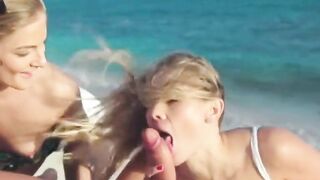 anal addie & cayenne live out their threesome fantasy