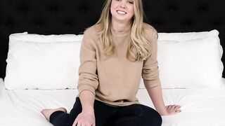 The 31yo milf Abby Stuffs Her Mouth, Booty & Pussy With Vibrators & Dick!