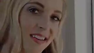 Allie Eve Knox fucking inside the bed with her bubble butt