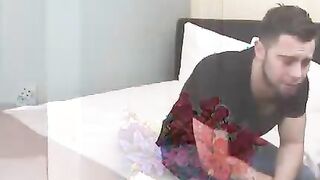 Cherie DeVille fucking into the bedroom with her blue eyes