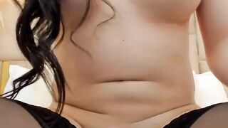 Big Ass Latina Trap Wanking Up Her Uncut Cock 2