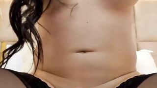 Big Ass Latina Trap Wanking Up Her Uncut Cock 2