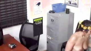 blowjob naughty teen damages fur coats and gets fucked