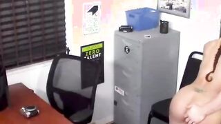 blowjob naughty teen damages fur coats and gets fucked