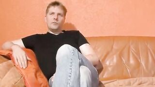 German women next door eighteen at real first time casting with stranger