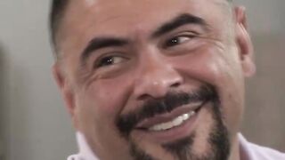 Fat dude Draven Navarro gets ass fucked by TS Eva Maxim