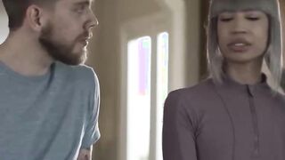 Hunk dude fucks friends TS girlfriend wet ass