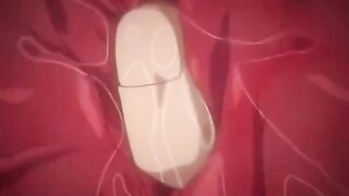 Busty horny babe has passionate sex