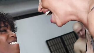 Gangbanging German MILF DaCada and her friend Naomi