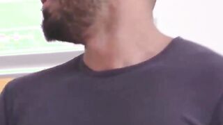 creampie sexy threesome with two hot and tiny and a huge cock