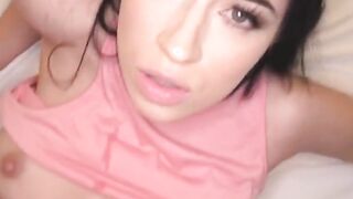 cumshot sexy teen alex coal takes big dick pounding