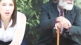 cumshot schoolgirl fucked at the bus stop