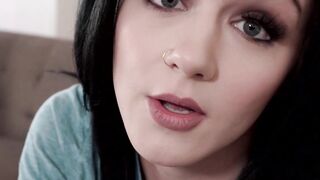 Beautiful teen stepsister sucking cock