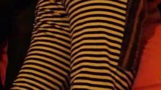 asian stepdaughter receives a firmly spanking