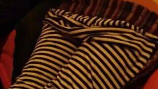 asian stepdaughter receives a firmly spanking