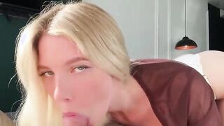 good fuck and a facial cumshot are the best way to cheer up in the morning with