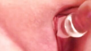 there slides a lot in my wet plump slit