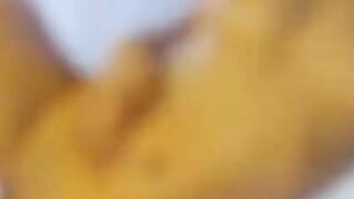 Petite 18yo Stepsister fingering her wet pussy