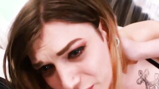 TRANSEROTICA Inked Slave TS Cassidy Quinn Dominated Inside FETISH