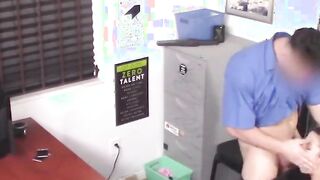 cumshot sexy teen steals glasses gets fucked