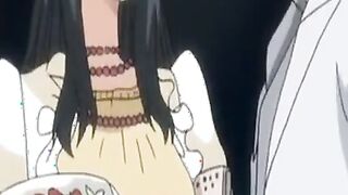 Amazing busty babe has bondage sex