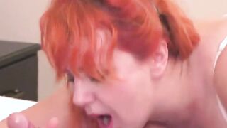 cumshot big mom fucks slim son