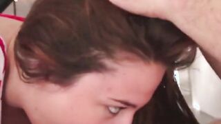 creampie hot teen stepdaughter seduces stepdad during family massage