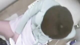 Asian Sister-in-law caught fingering on the toilet