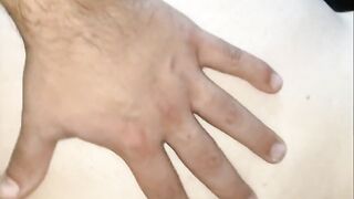 Small dick cums during SPH