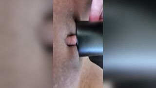 cougar Vacuums Huge Pierced Clit