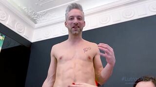 2 Amateur Teenagers Give Big Penis Hand Job Into Homemade three Way