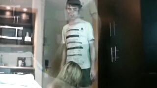 Old Milf mom Teaches Lucky 20yo Innocent Bro how to