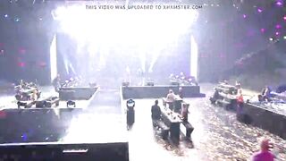 Vanessa Mai Rubber Outfit NYE Show 2020