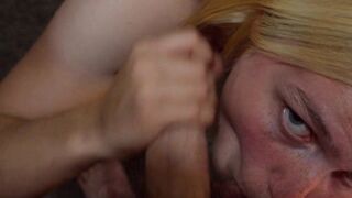 Full facial barely legal sucks and swallows cum / Casey Jones
