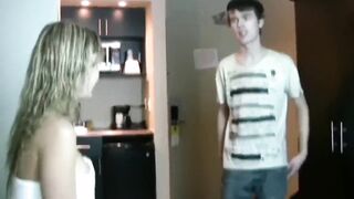 Mature Milf MILF Teaches Lucky 20yo Innocent Bro how to Banged!