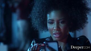 Deeper. Demi Ambushes Bf With Black Reverse Gang Bang - Nia