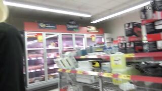 Lucy Cat Fucking in Supermarket - Sex Im Supermarkt - Public