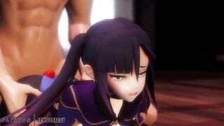 Genshin Impact - Mona's Xmas Gift [UNCENSORED ANIMATED 4K R-teenie MMD]